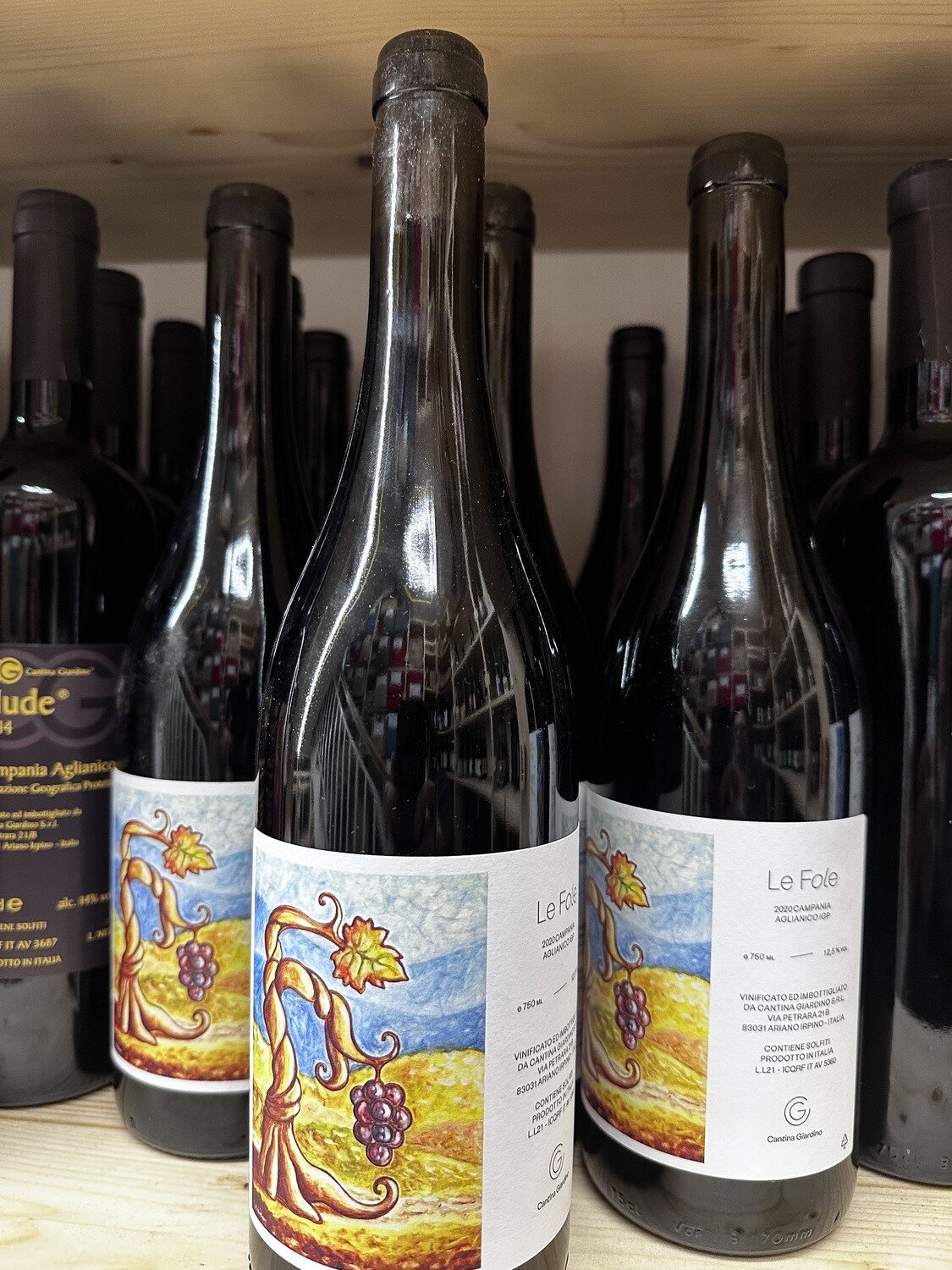 Le fole 2020, Campania Aglianico IGP (1 bottiglia 0,75)