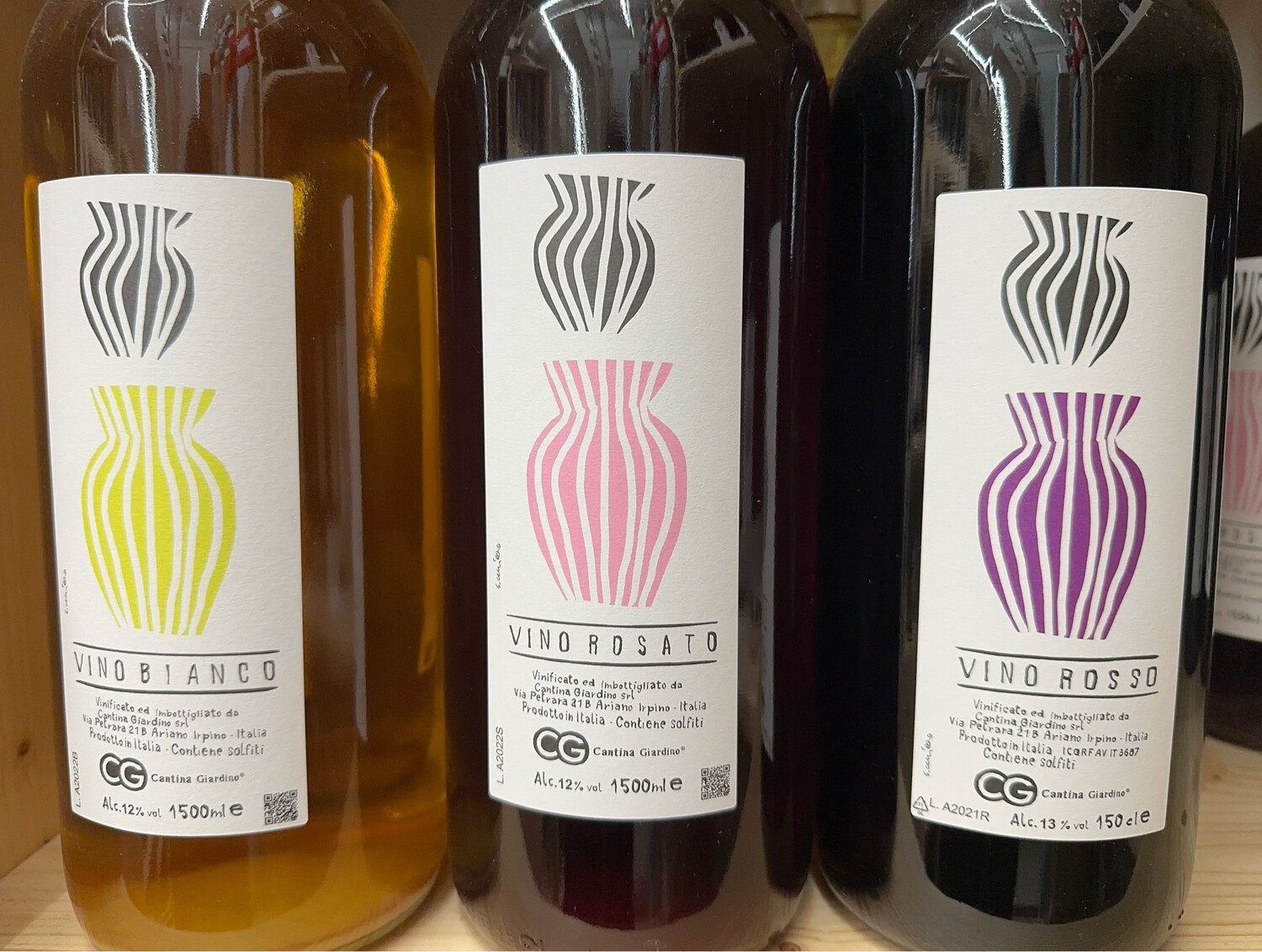 Tripletta Anfora (3 magnum 3 x 1,5 = 4,5 liters)