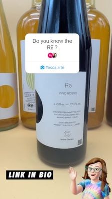 RE - Vino Rosso (1 bottiglia 0,75 litri)