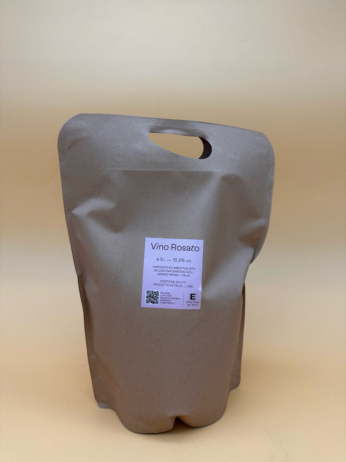 3 Liters of Nature – Vino Rosato in a pouch