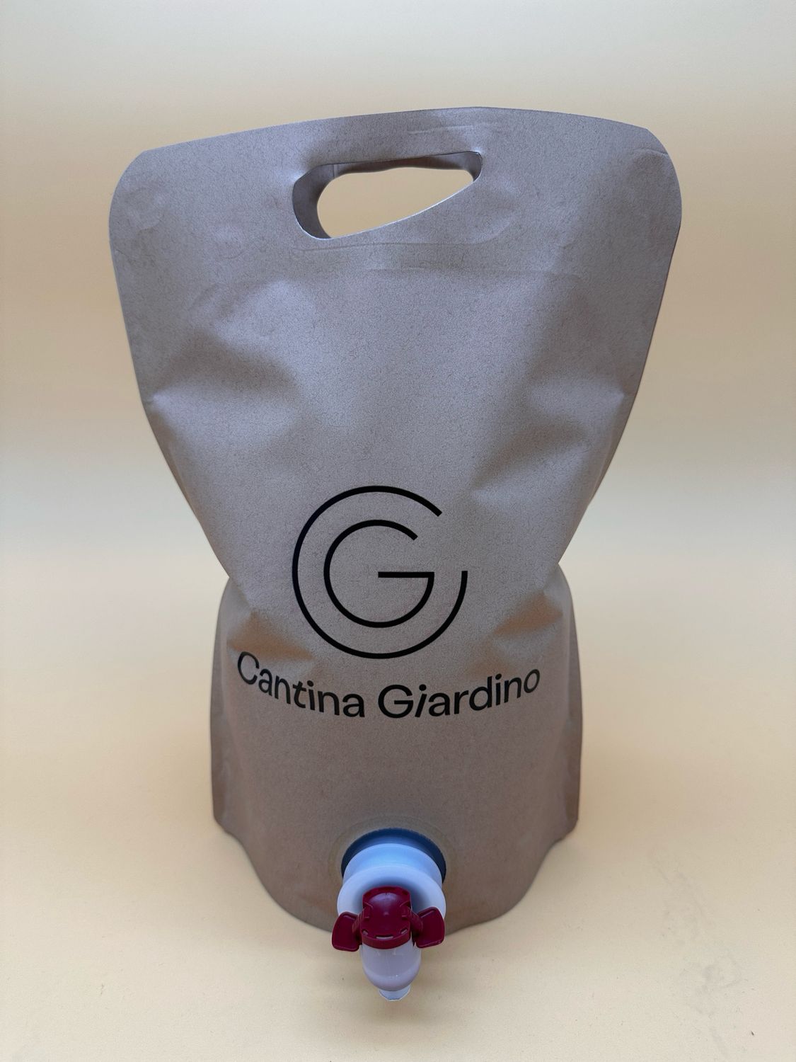 3 Liters of Natural Red Wine – Vino Rosso in a pouch