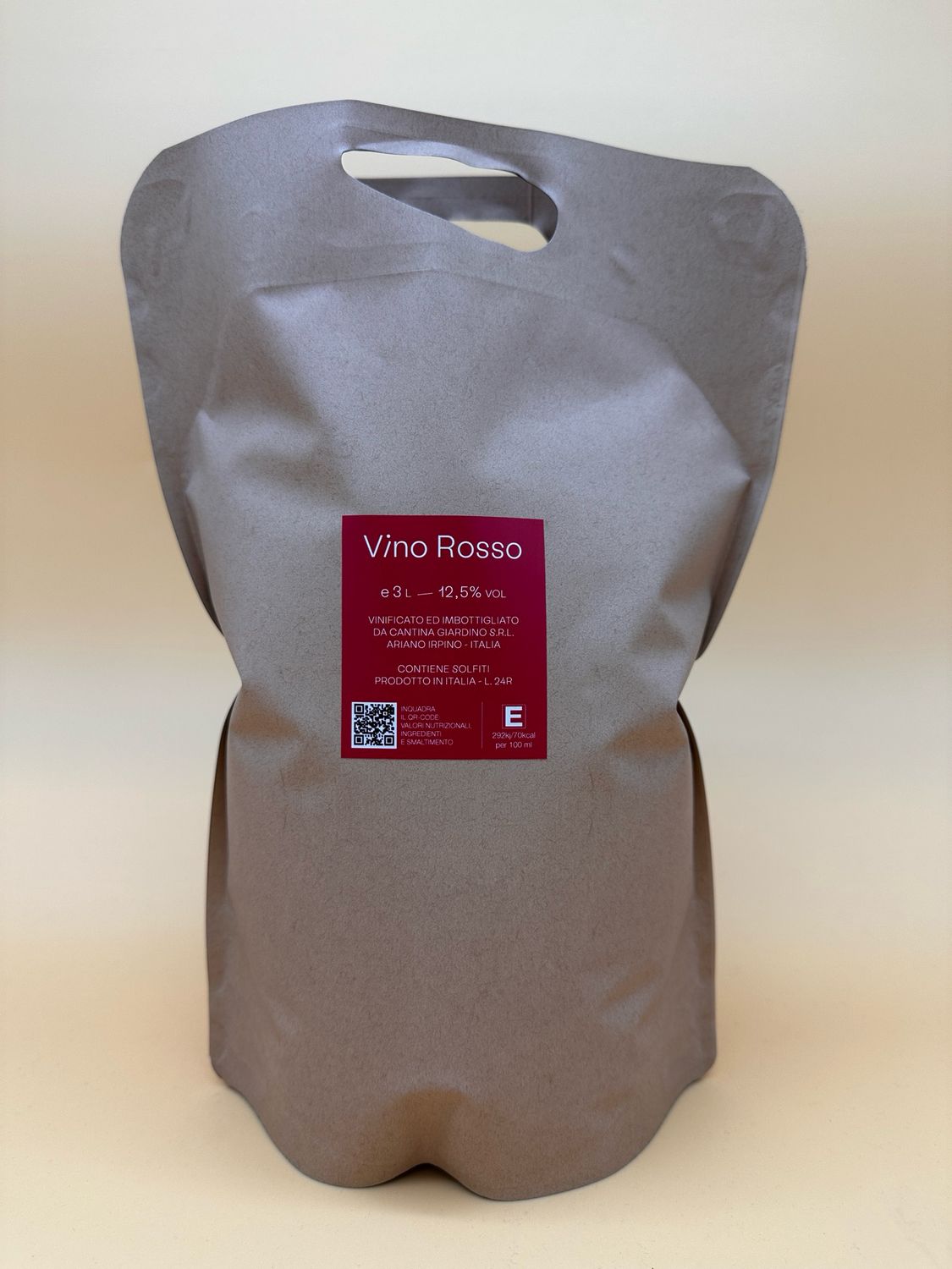 3 Liters of Nature – Vino Rosso in a pouch