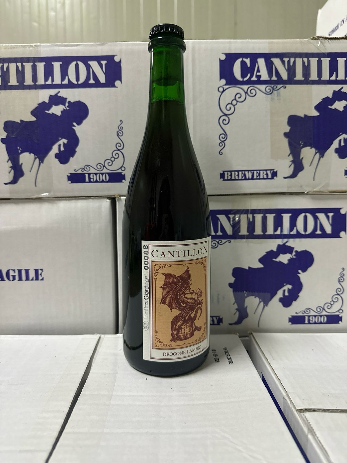 Cantillon Drogone Lambic 2019 (1 bottle 0,75 liters) bottled 03/04/2019