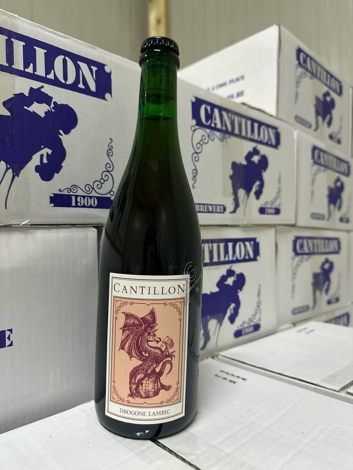 Cantillon Drogone Lambic 2022 (1 bottle 0,75 liters) bottled 27 dicembre 22