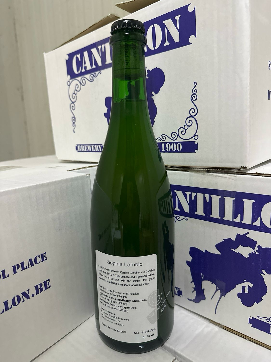 Cantillon Sophia Lambic 07 January 2022 (1 bt 0,75 l )