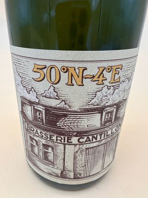 Cantillon 50° N 4° E - 29 august 2023 (1 bt 0,75 l )