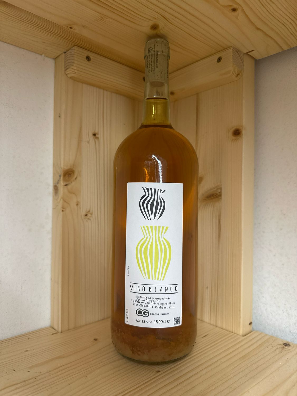 Vino Bianco Anfora 2021, (1 Magnum 1,5 litri)
