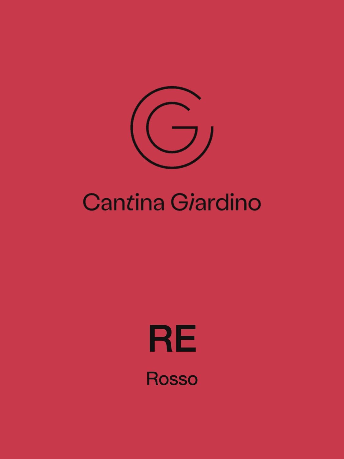 RE · Vino rosso