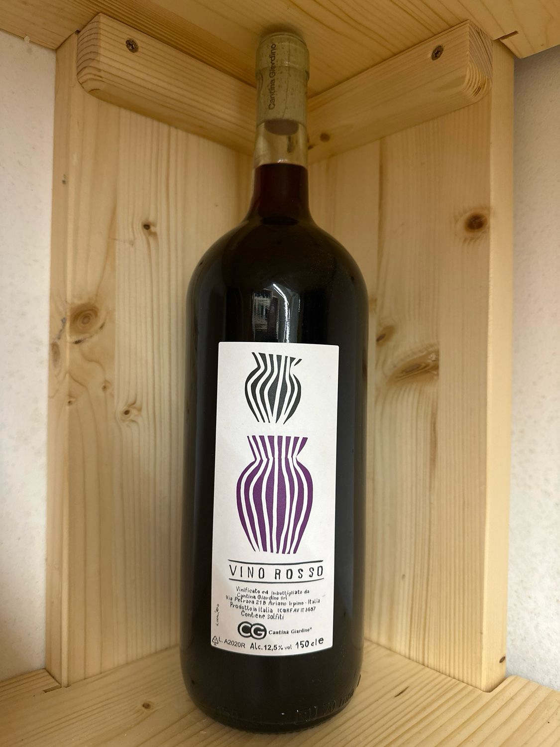 Vino Rosso Anfora (1 magnum 1,5 litri)