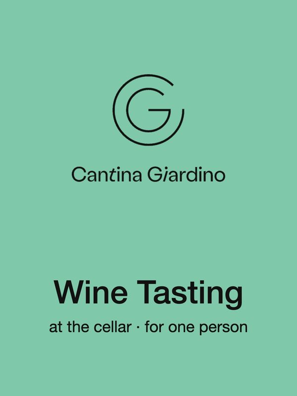 A tasting in our sandstone caves · for one person