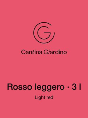 Rosso leggero · 3 litri
