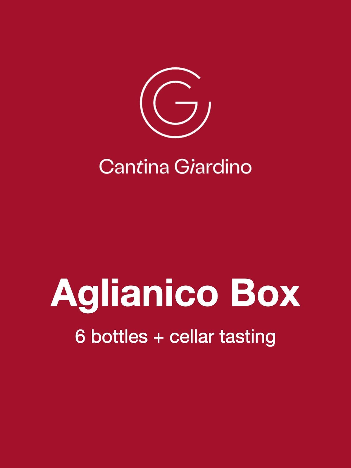 Aglianico Box · 6 bottles + cellar tasting