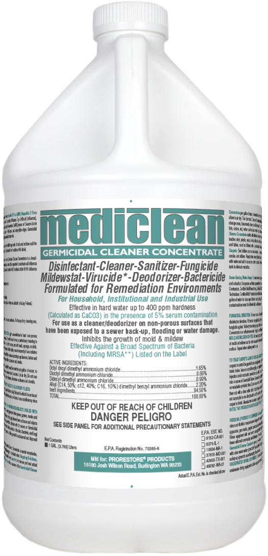 MediClean (Microban) QGC Lemon, Gl