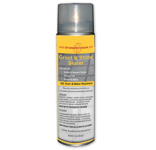 Stone Defender Aerosol Grout Sealer (15oz. Can) Stone Defender Aerosol Grout Sealer (15oz. Can)