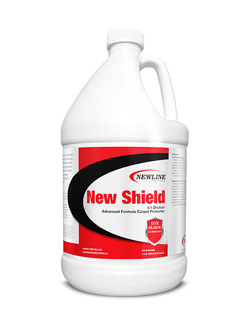 New Shield (Gallon) by Newline | Premium Carpet Protector with Acid Dye Blocker