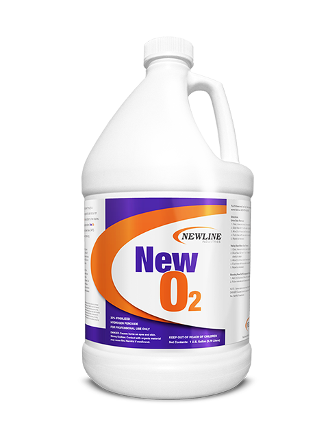 New O2 (Gallon, In Store Pick Up Only) by Newline | Peroxide Additive and Organic Stain Remover