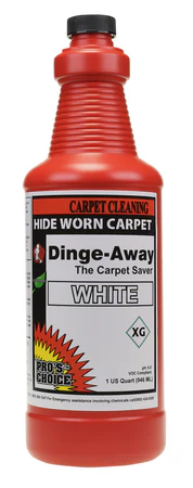 Dinge Away (White Qt) by CTI Pro's Choice | Carpet Fiber Restorer