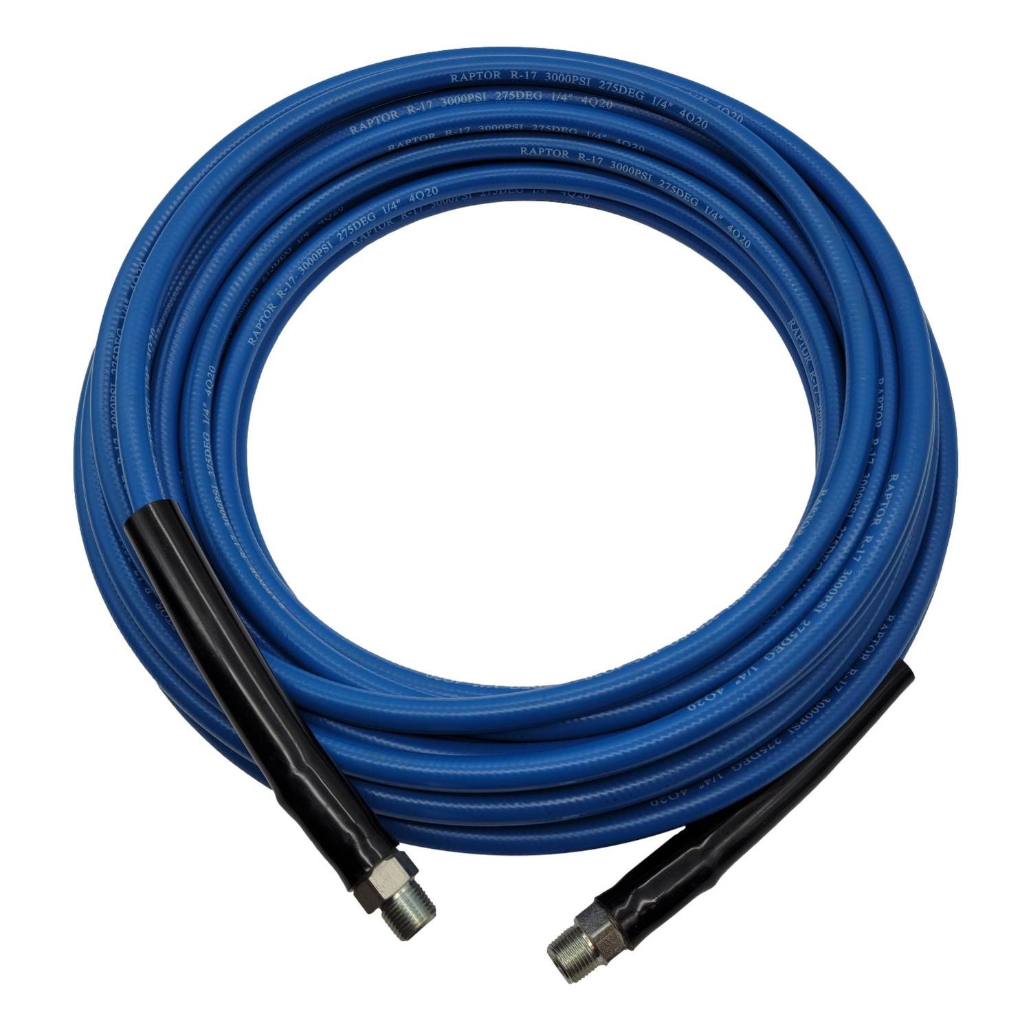 BLUE 1/4" High Pressure Solution Hose | Length: 50ft