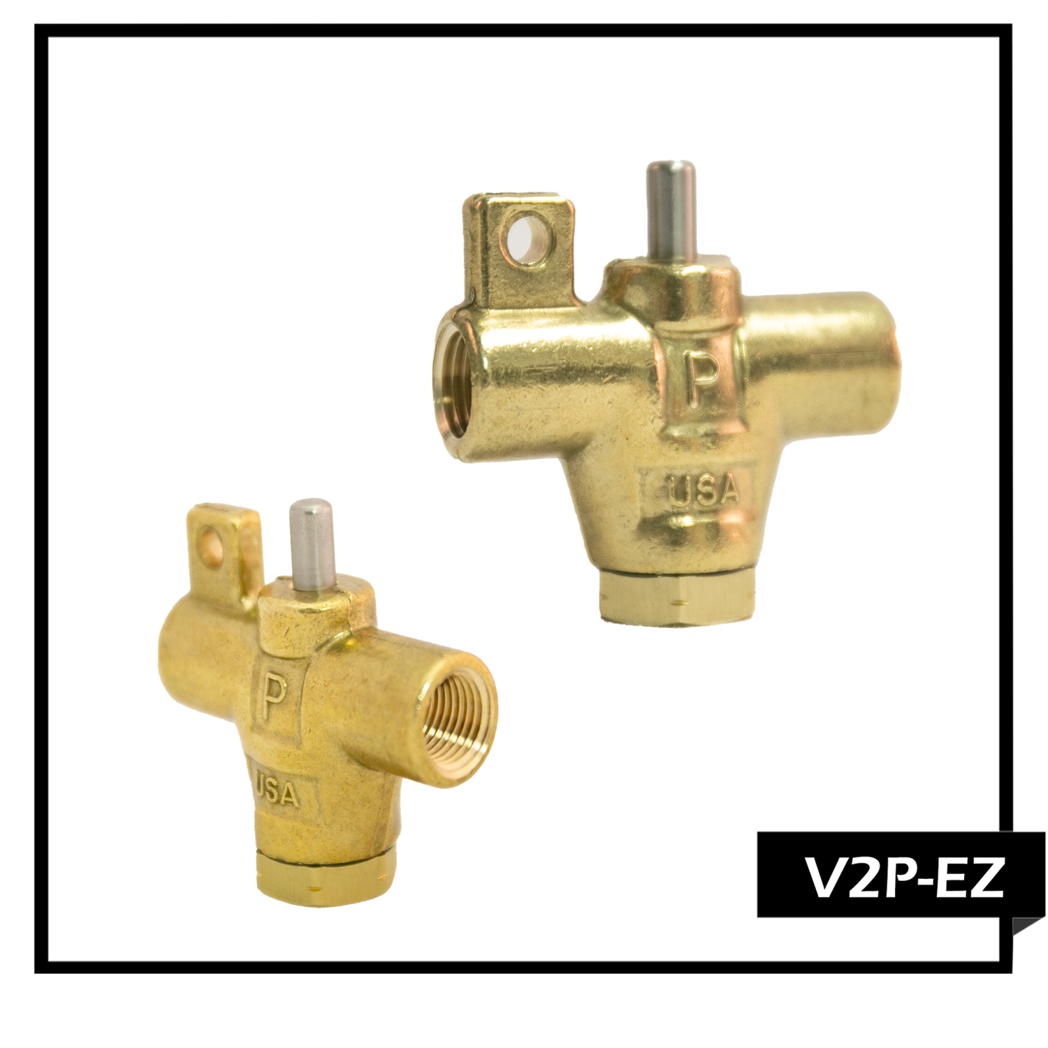 Valve, PMF P Brass 500 PSI