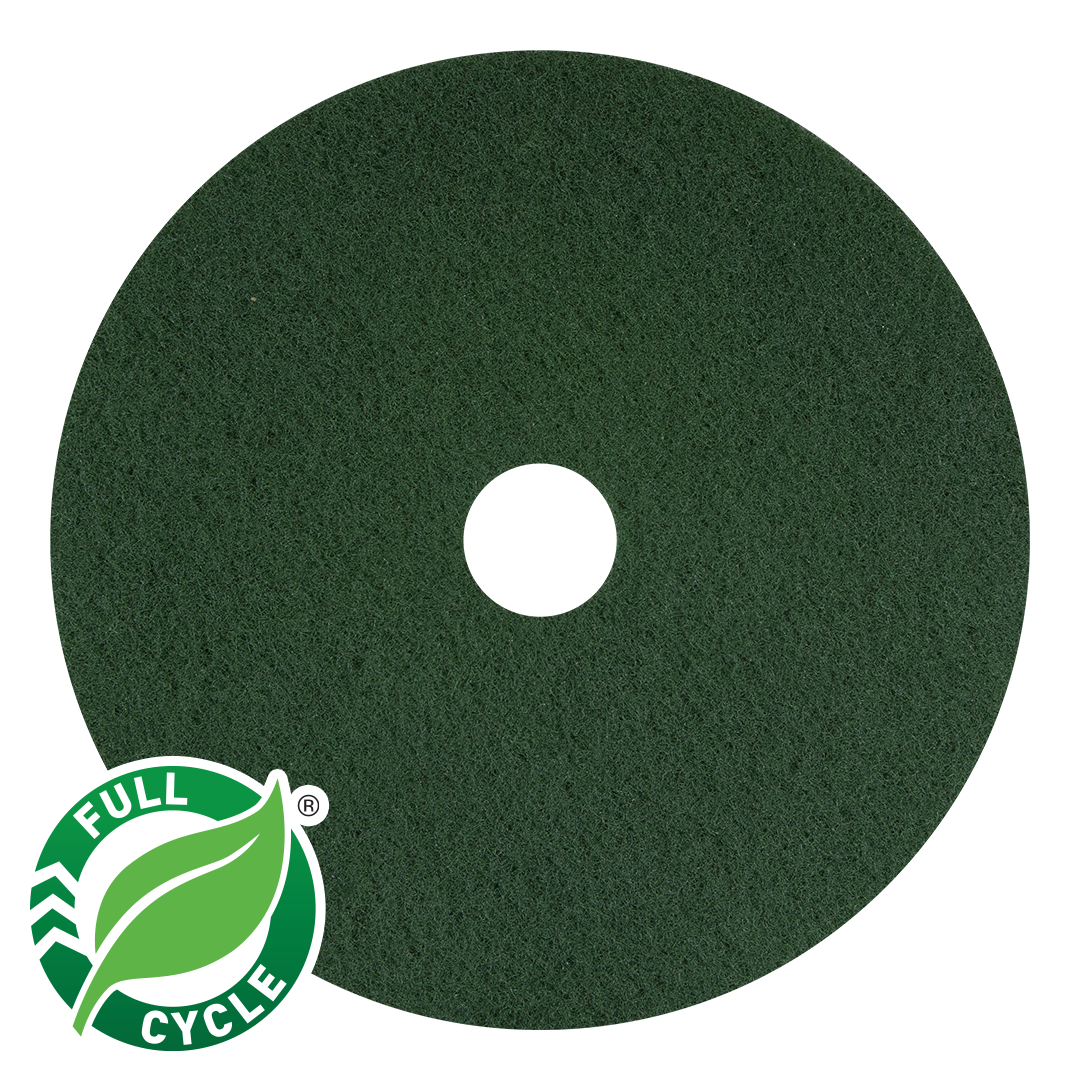 17" Euro-Green Scrub Pad
