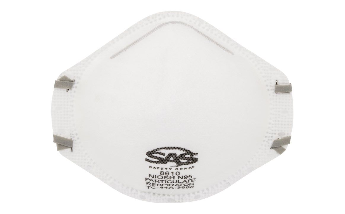 N95 Particulate Respirator - No Valve - 20PK