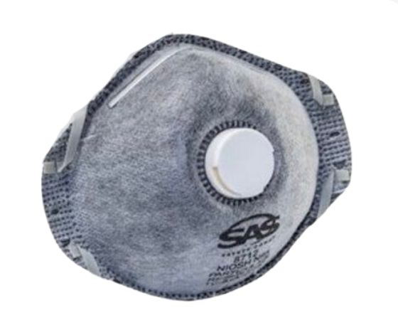 N95 Valved Active Carbon Particulate Respirator Mask - 10 pk