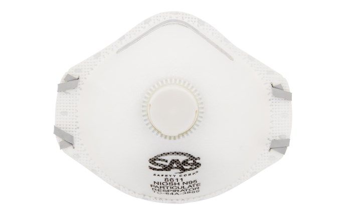 N95 Particulate Respirator Valved 10pk