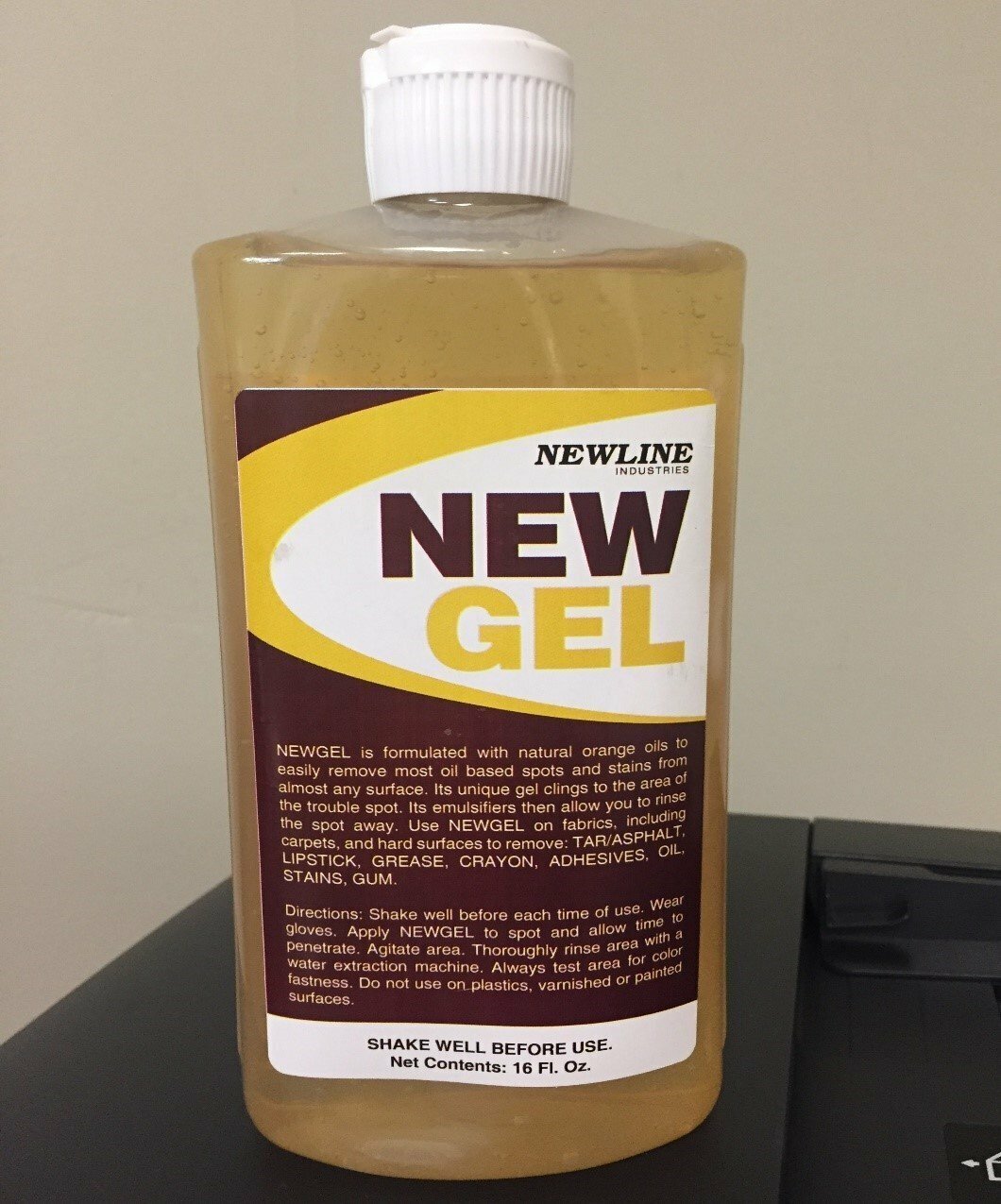 New Gel (Quart) by Newline | Natural Orange Spot and Stain Remover New Gel (Quart) by Newline | Natural Orange Spot and Stain Remover