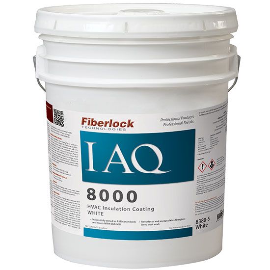 IAQ 8000 HVAC Insulation Sealer White