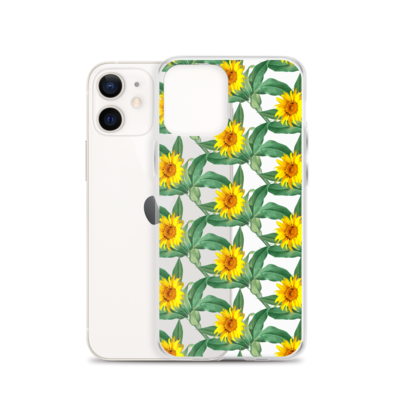 Sunflower Clear Phone Case