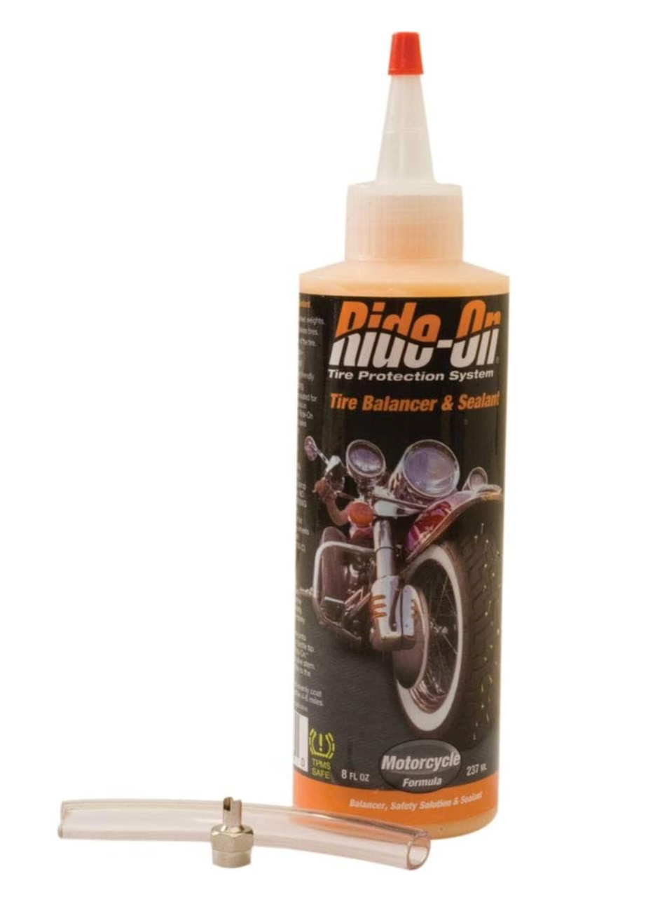RIDE-ON TPS TIRE SEALANT FOR MOTORCYCLES 8 OZ