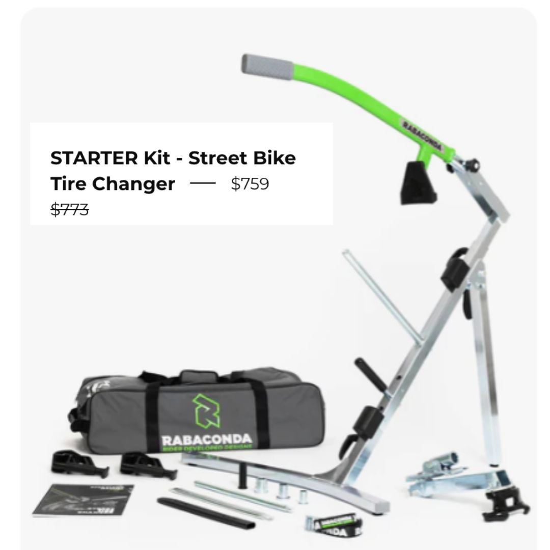 Rabaconda Street Bike Tire Changer - USA