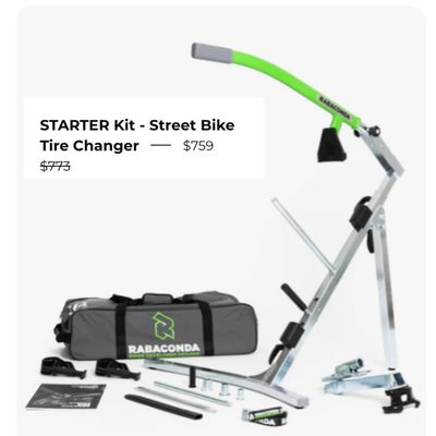 Rabaconda Street Bike Tire Changer - USA