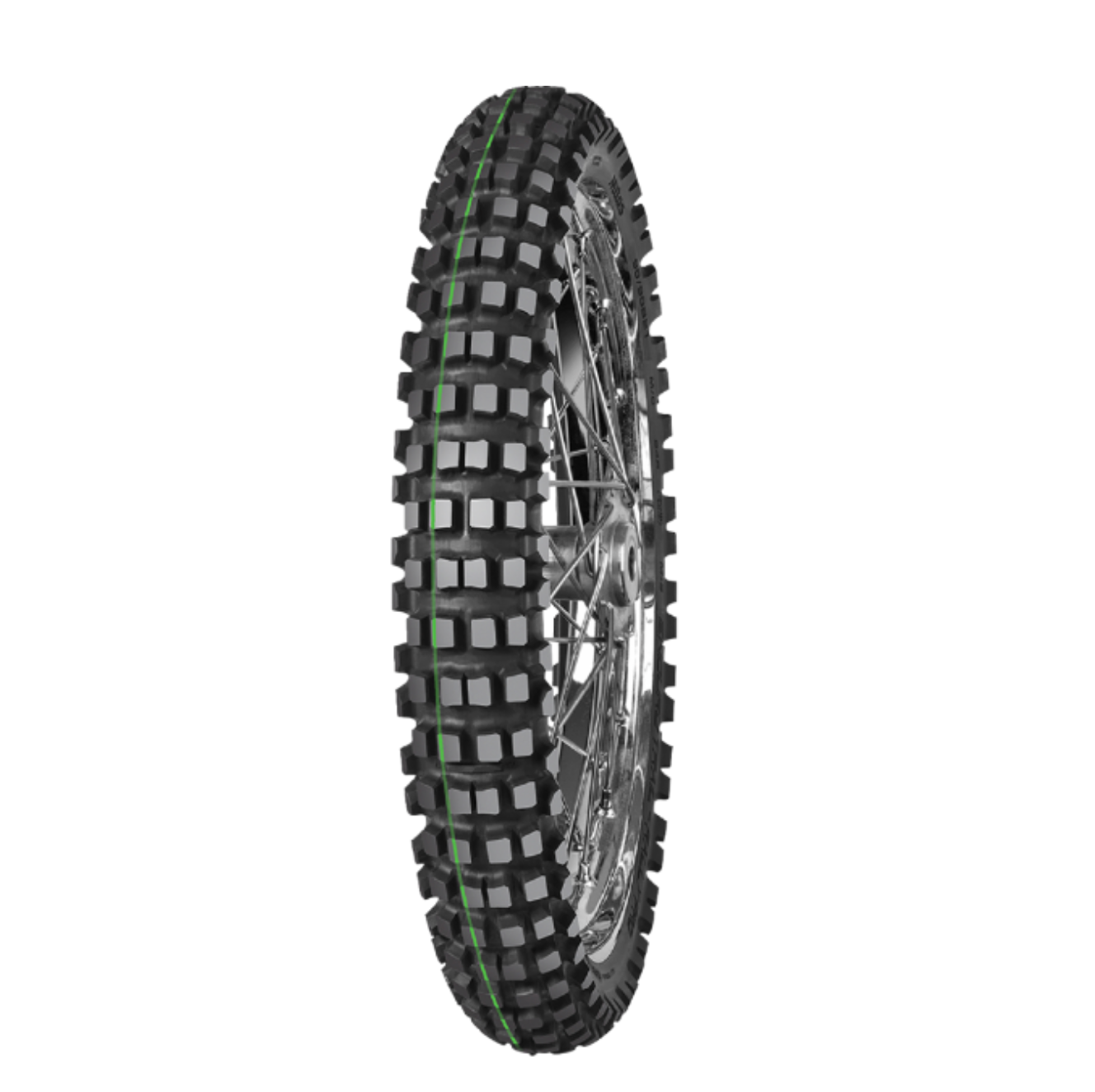 Mitas Enduro Trail Rally Pro Super Light "Green Stripe" TT 10% Road / 90% Dirt Tire Mitas Enduro Trail Rally Pro Super Light "Green Stripe" TT 10% Road / 90% Dirt Tire