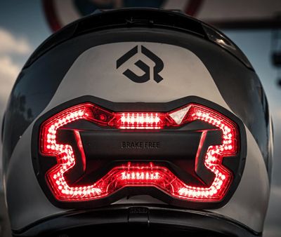 Brake Free LED Helmet Brake Light