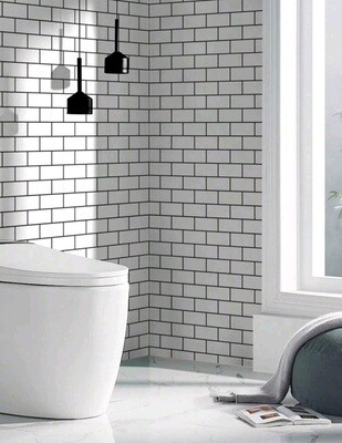 White Brick Wallpaper