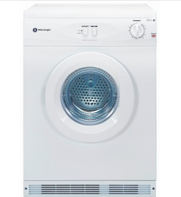 Tumble dryer white knight c44a7w white