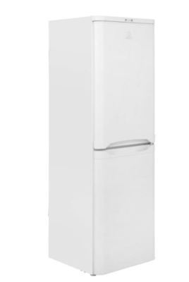 fridge freezer indesit caa55 550 wide white