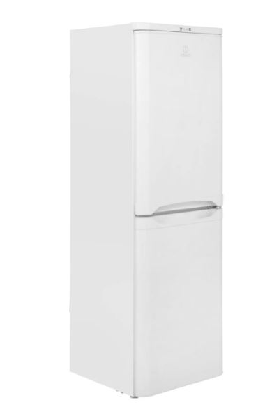 fridge freezer indesit  caa55 550 wide white