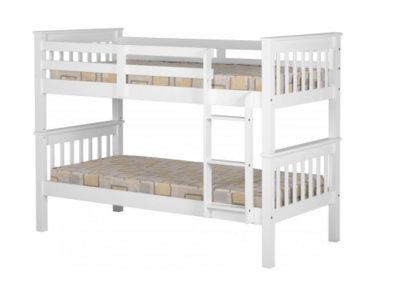 Bunk Beds White Neptune 3ft