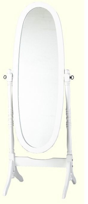 Mirror  Contessa Cheval White