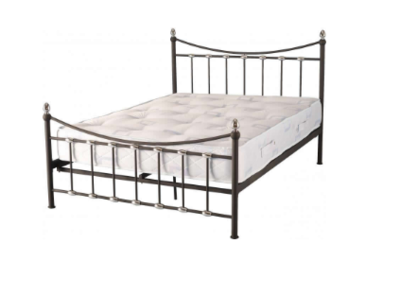 Bed double metal