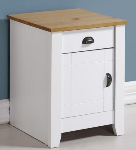 Bedside Cabinet Ludlow 1 Drawer 1 Door