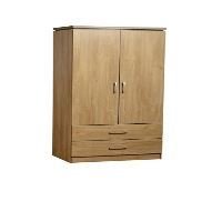 wardrobe 2 door 2 draw charles
