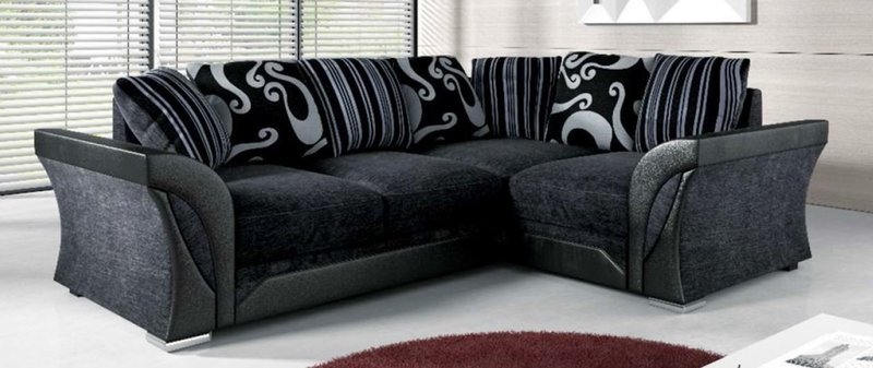 Sofa  2 seater corner fabriano