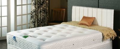mattress Pocket Sprung Bed Organic Cotton single