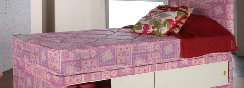 Mattress Single Kiddi  Pink