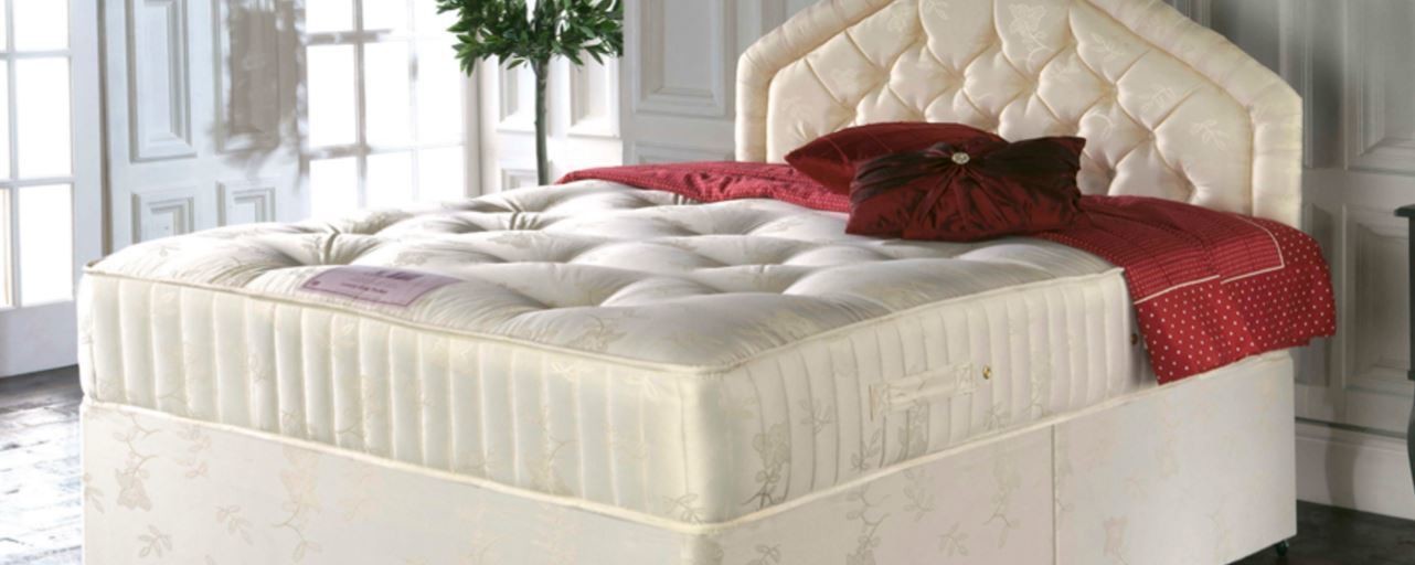 Bed Pocket Sprung Bed Luxury Gold single