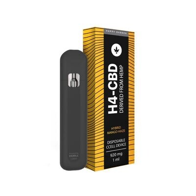 H4CBD Vaporizador Desechable  de 1ML -
Mango Haze - Híbrido - 920MG