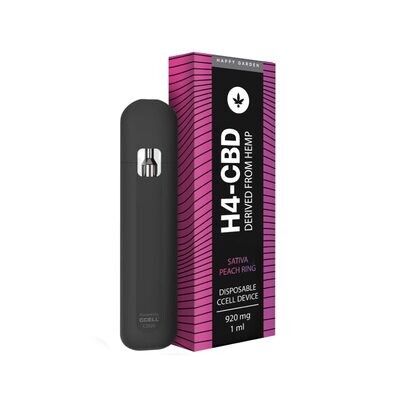 H4CBD Vaporizador Desechable 1ML -
Peach Ring - Sativa - 920MG